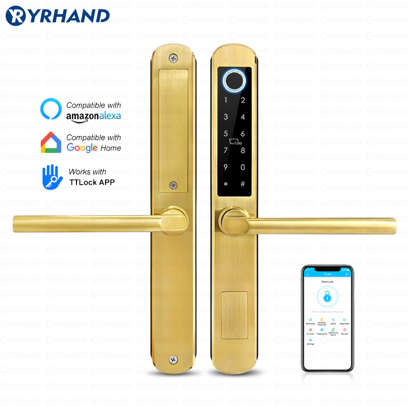 Letter Opener Brass - Serratura intelligente in acciaio inossidabile dorato