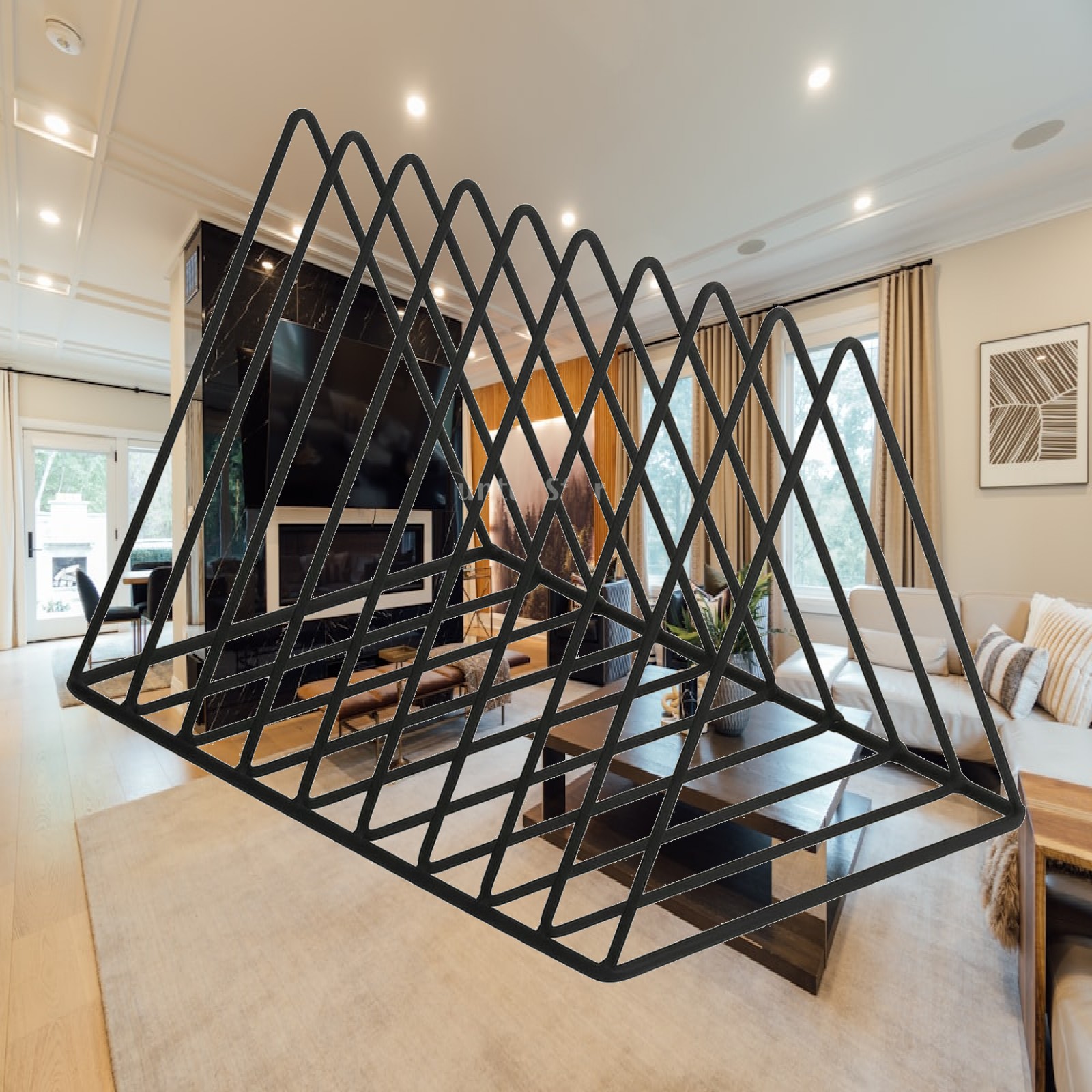 Magazine Holder Rack - Organizzatore da scrivania in filo di
