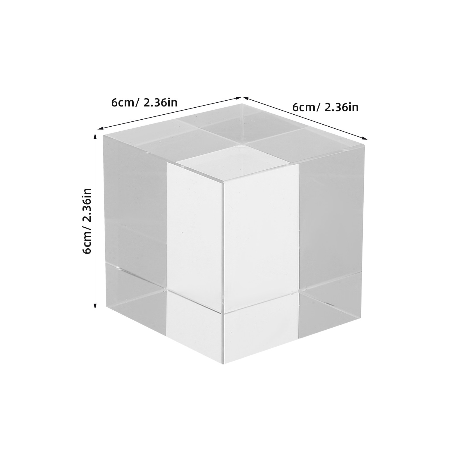 Fermacarte quadrato in cristal - Paper Weight Crystal recensione e prezzo