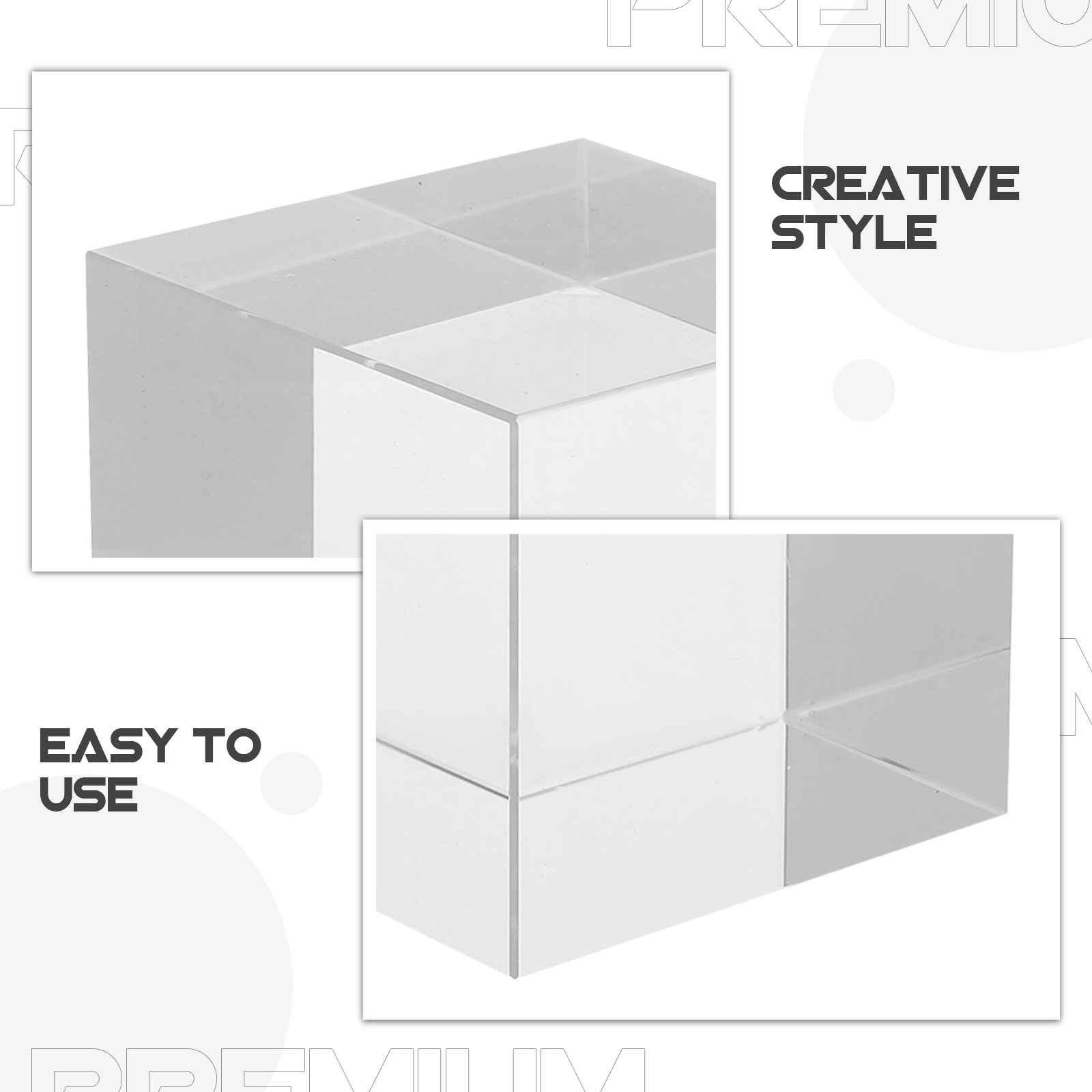 Fermacarte quadrato in cristal - Paper Weight Crystal recensione e prezzo