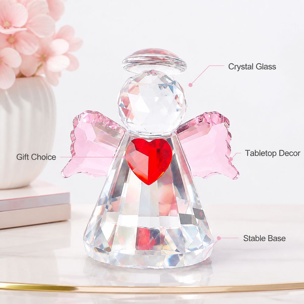 Nuova Statuetta di Angelo in C - Paper Weight Crystal recensione e prezzo