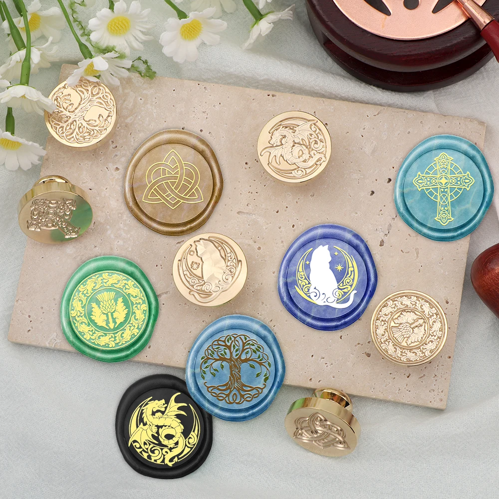 Creativo Luna Coniglio Croce D - Wax Seal Stamp Set recensione e prezzo