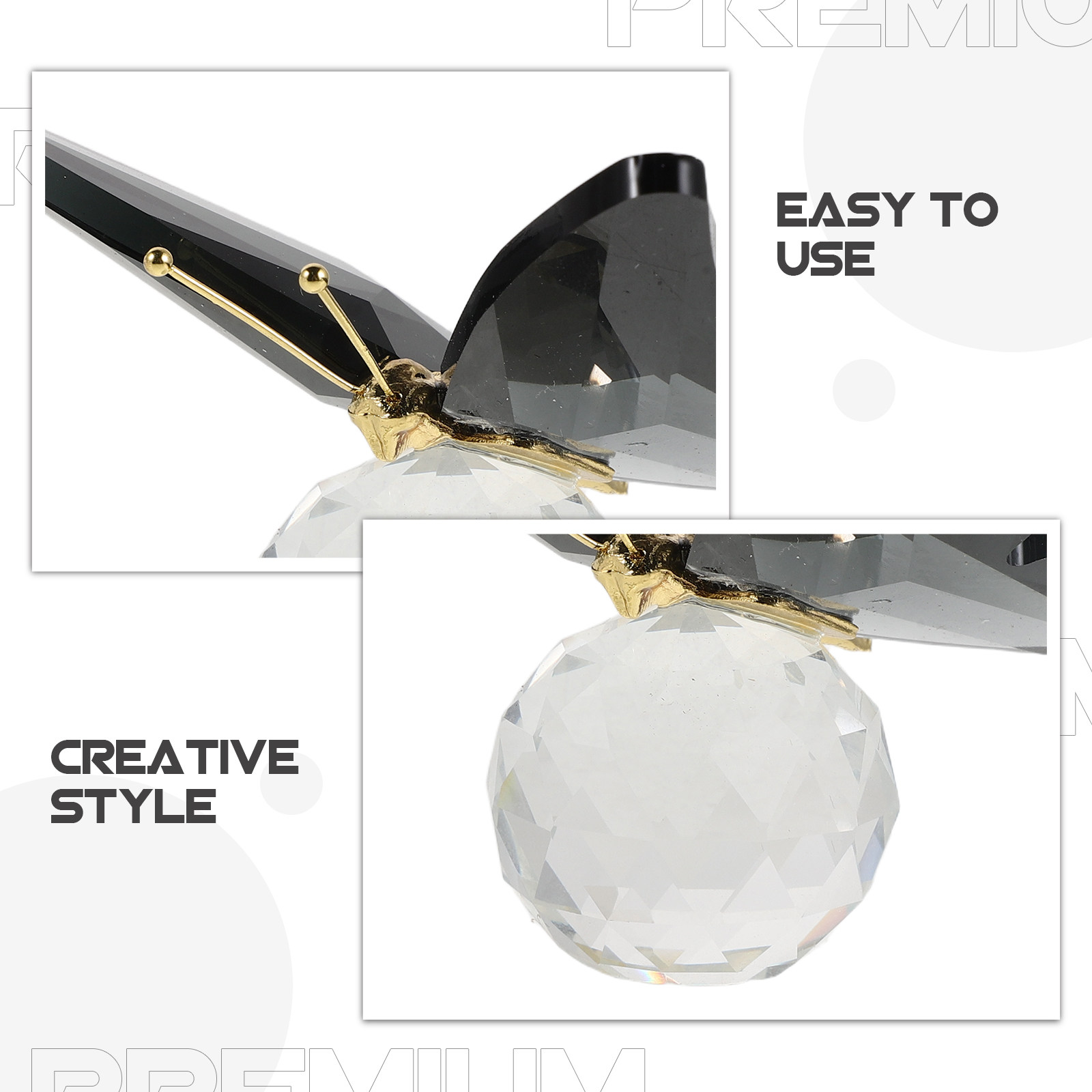Fermacarte a forma di farfalla - Paper Weight Crystal recensione e prezzo